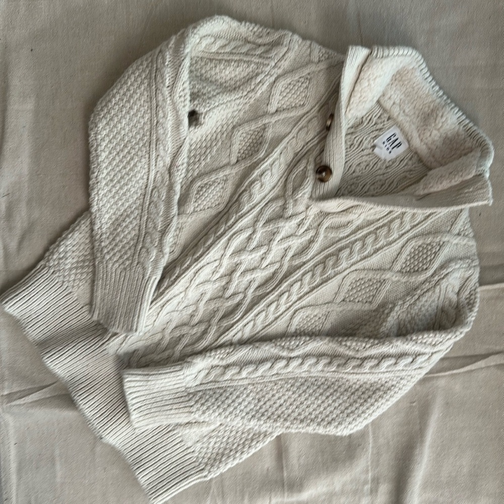 Kids Cable Knit Sweater- GAP